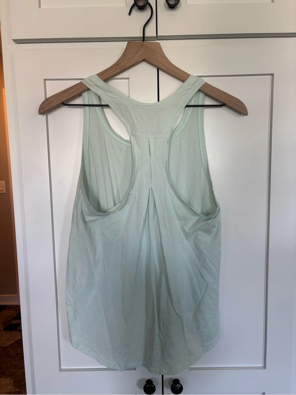 lululemon athletica Light Mint Scoop Tank with Racerback